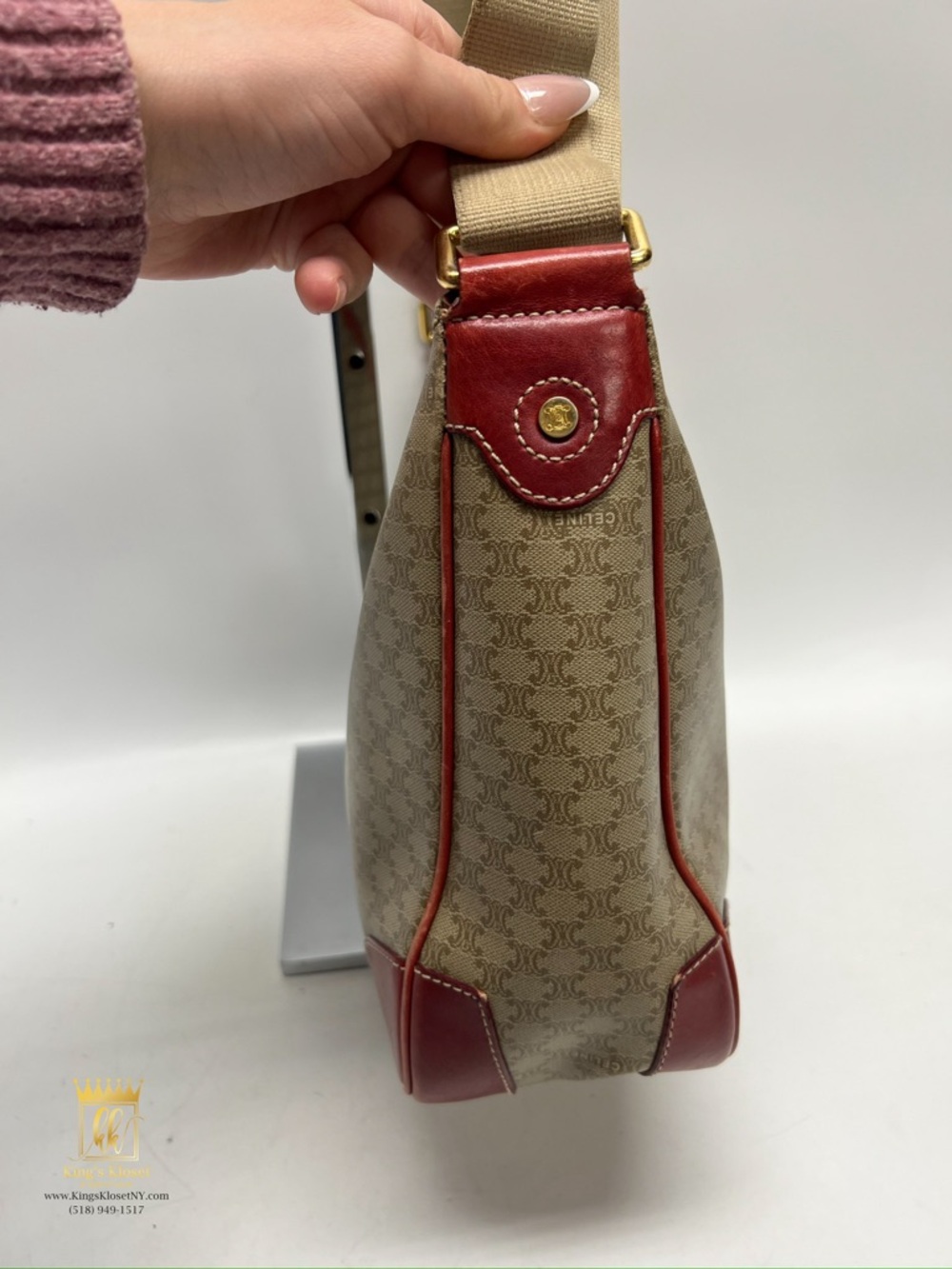 Celine macadam adjustable crossbody strap - Picture 4 of 15